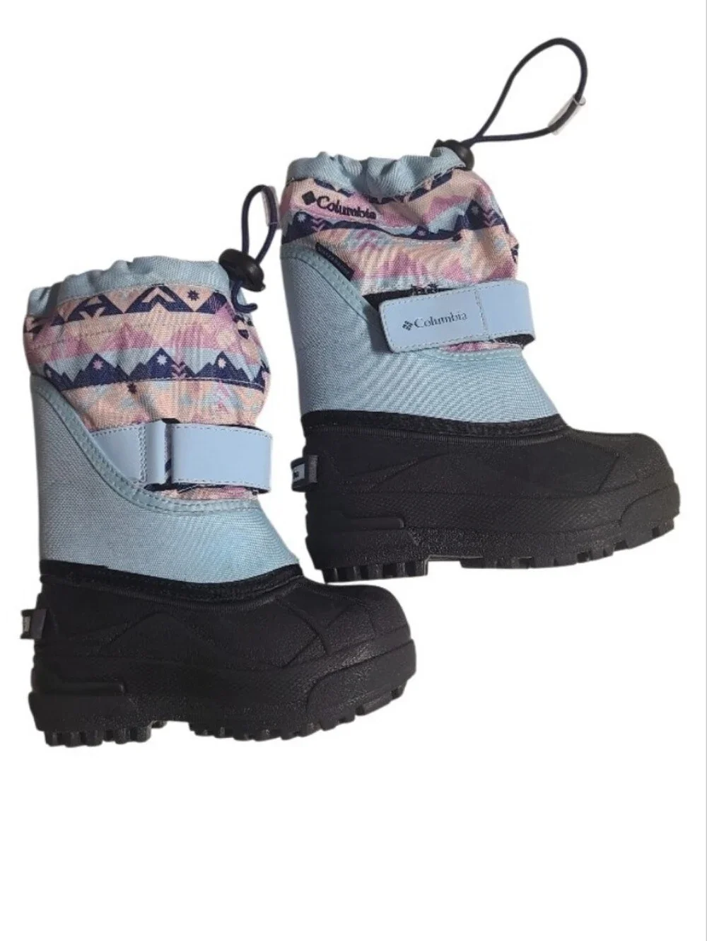 Columbia Toddler Girls Winter Snow Boots Light Blue Size 7